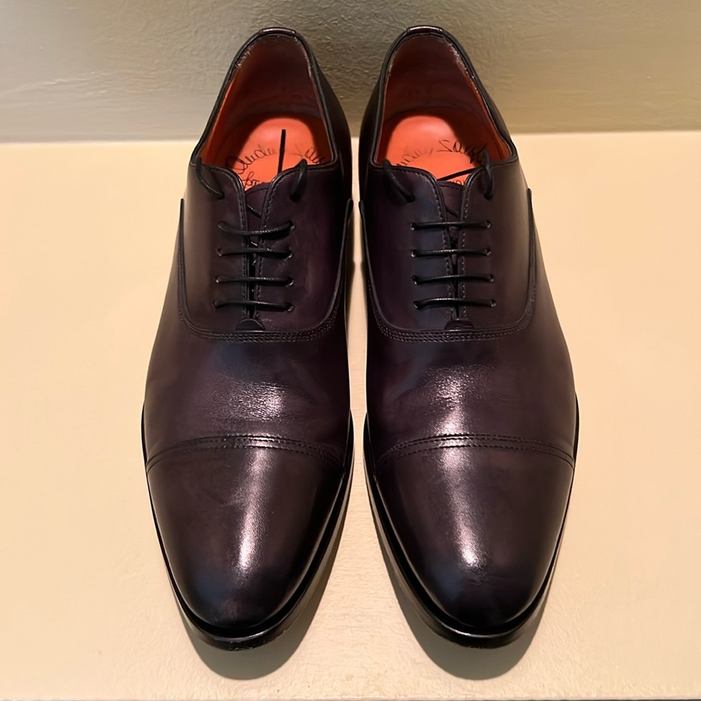 Handmade Santoni Oxfords ($900+). Gently Worn. Box Included.